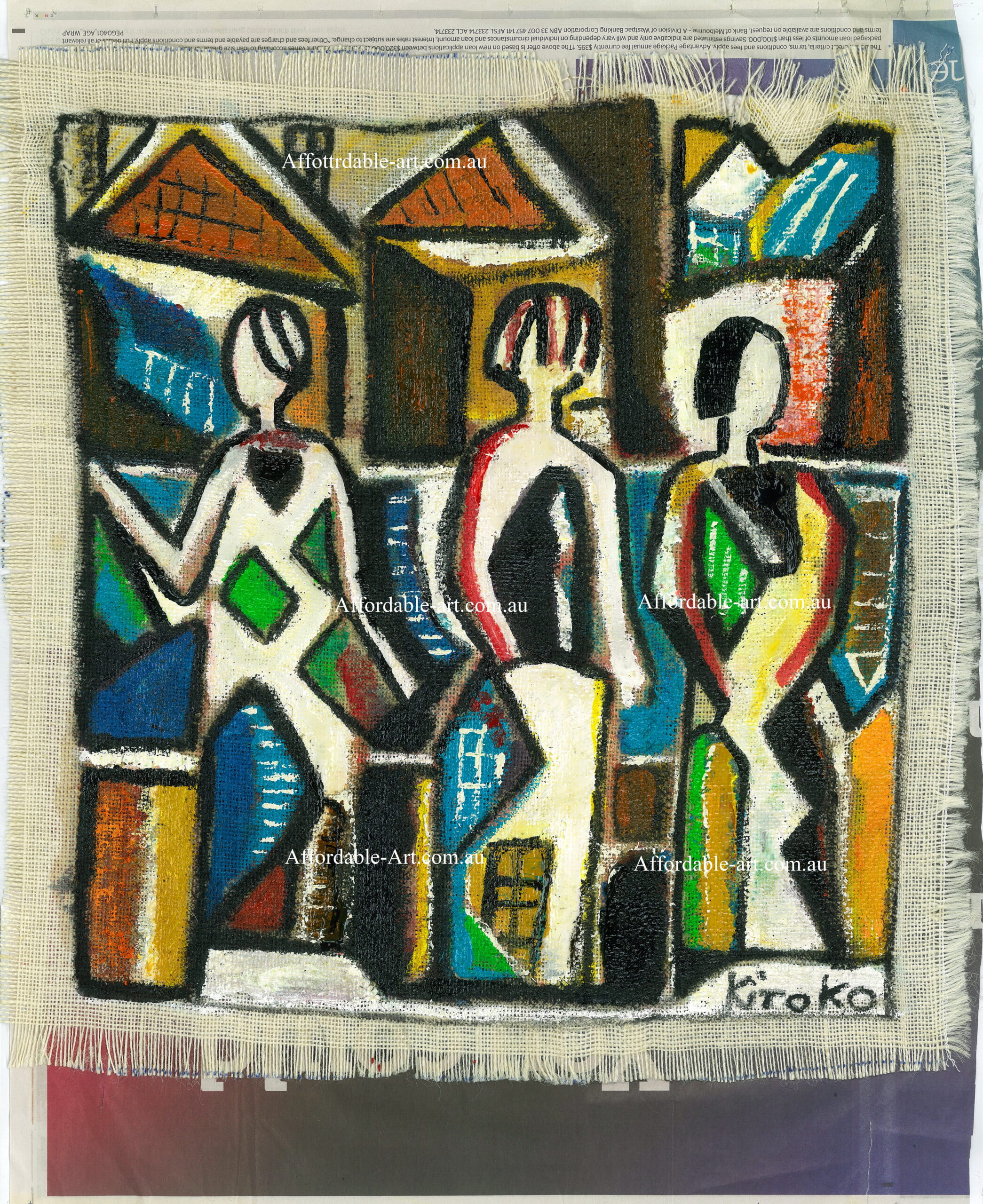 Modus Vivendi Acrylic on paper